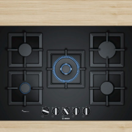 Газовая варочная панель Bosch PPQ7A6B20 черный