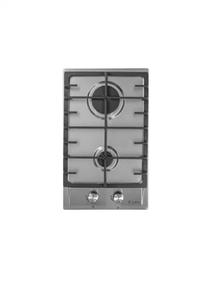 Газовая варочная панель LEX GVS 321 Inox 4000Вт 2 комфорки нерж.сталь
