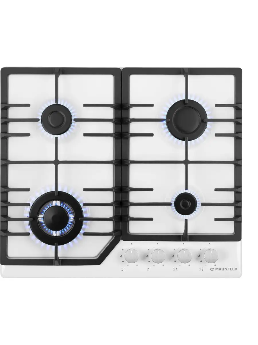 7 Газовая варочная панель Maunfeld EGHE.64.43CW/G — изображение 1