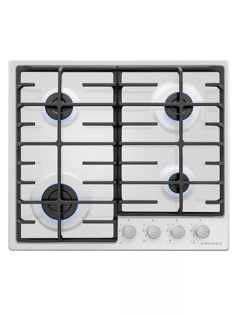 7 Газовая варочная панель Maunfeld EGHE.64.6CW/G — изображение 1