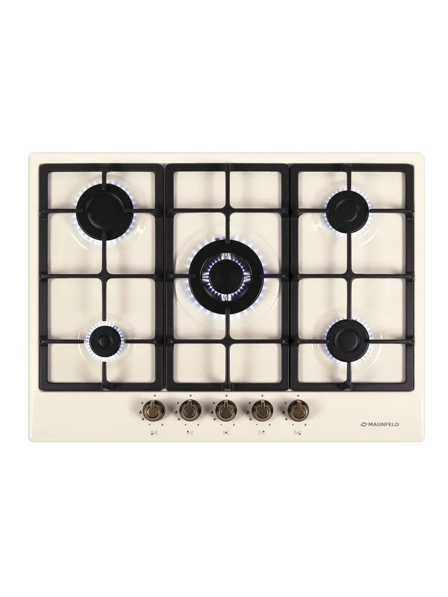 7 Газовая варочная панель Maunfeld EGHE.75.33CBG2.R/G — изображение 1