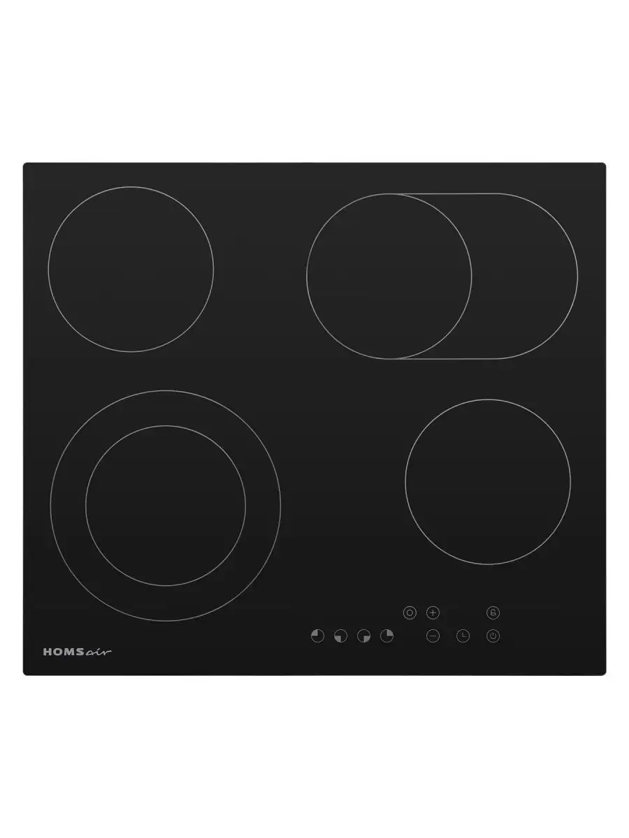 7 Электрическая варочная панель HOMSair HV64SMDBK — изображение 1