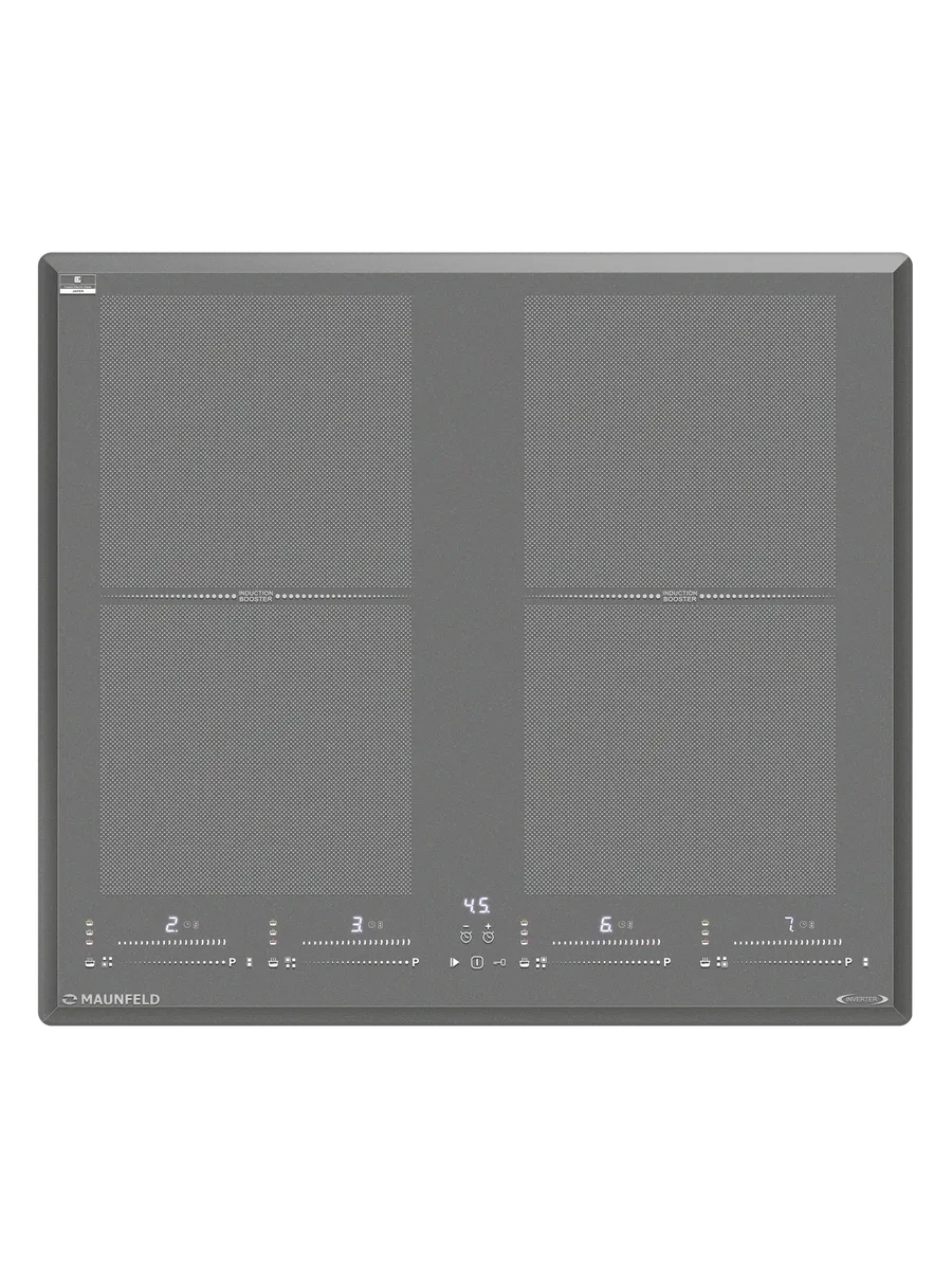 7 Индукционная варочная панель Maunfeld CVI594SF2LGR Inverter — изображение 1