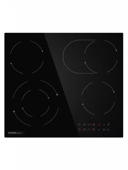 Электрическая варочная панель HOMSair HVС64SMDBK Hi-Light, независимая, черный