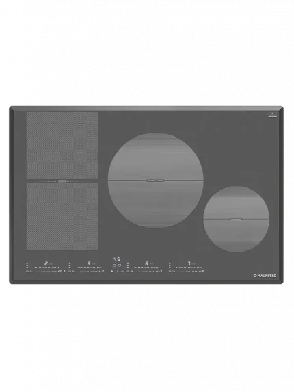 Индукционная варочная панель Maunfeld CVI804SFDGR Inverter графитовый