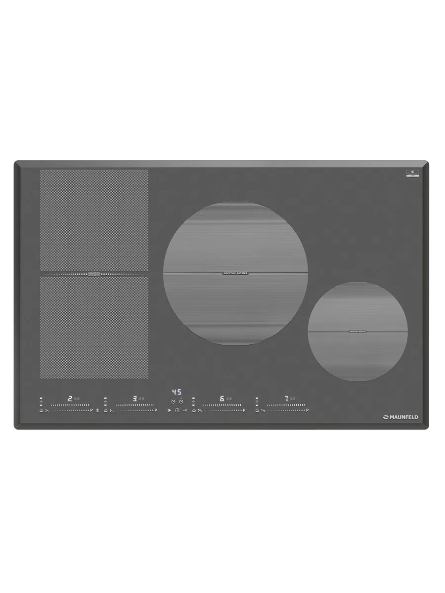 8 Индукционная варочная панель Maunfeld CVI804SFDGR — изображение 1