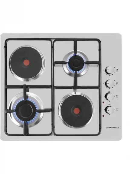 Комбинированная варочная панель Maunfeld EEHS.64.5ES/KG независимая, нержавеющая сталь