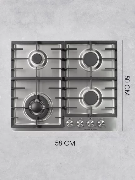 Газовая варочная панель Zigmund & Shtain G 20.6 S нержавеющая сталь