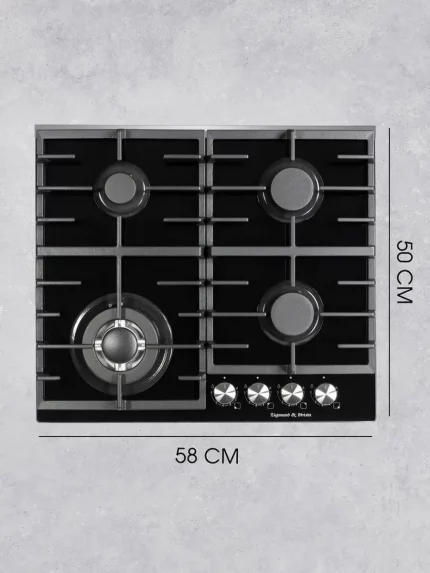 Газовая варочная панель Zigmund & Shtain M 28.6 B черный