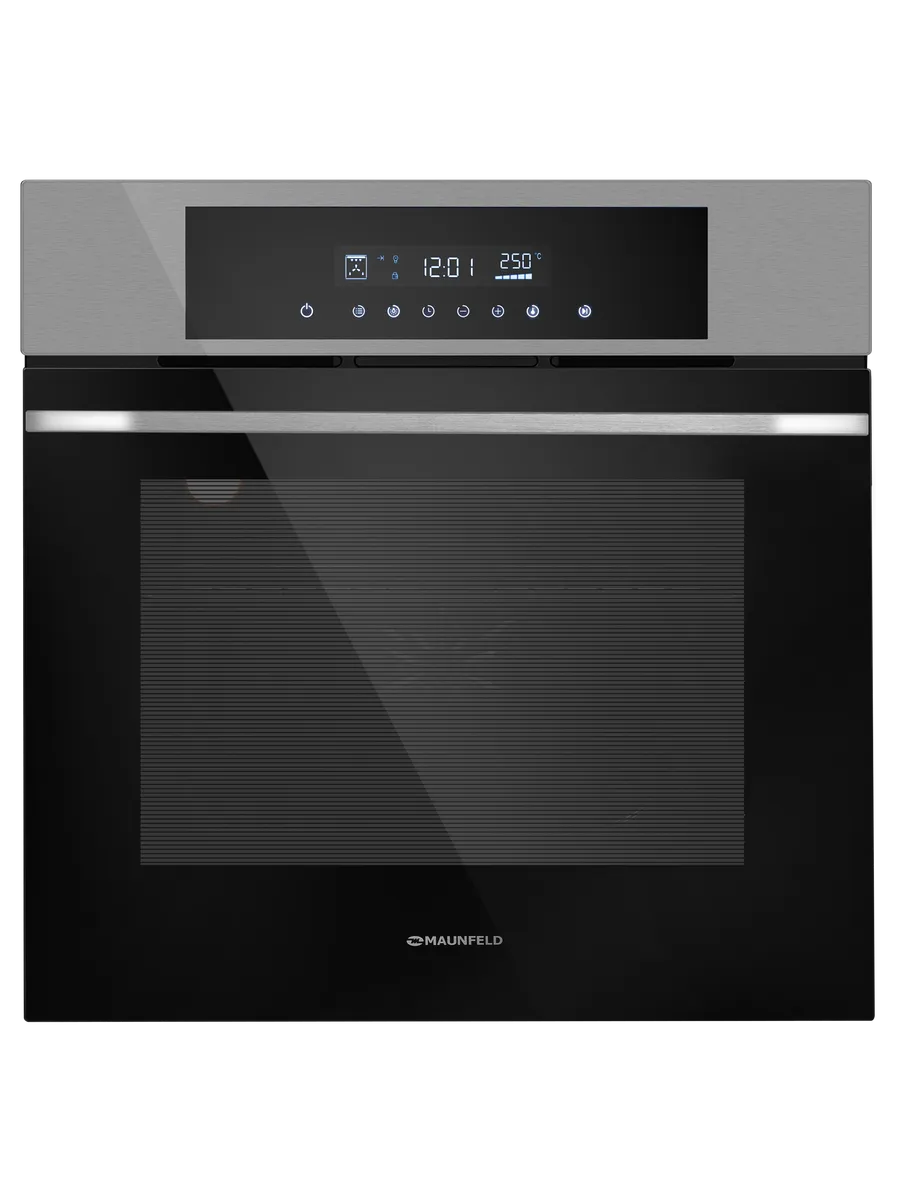 8 Шкаф духовой электрический Maunfeld AEOD60103S черный — изображение 1