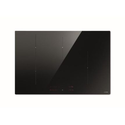 Индукционная варочная панель Elica, 80 см, сенсорное управление, 9 уровней мощности, одна Bridge zone, Booster, индикатор остаточного тепла, распознование посуды, пауза, подогрев, таймер, черный