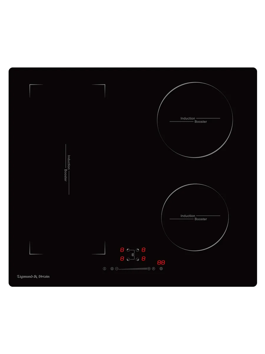 9 Индукционная варочная панель Zigmund & Shtain CI 46.6 B независимая, черный — изображение 1