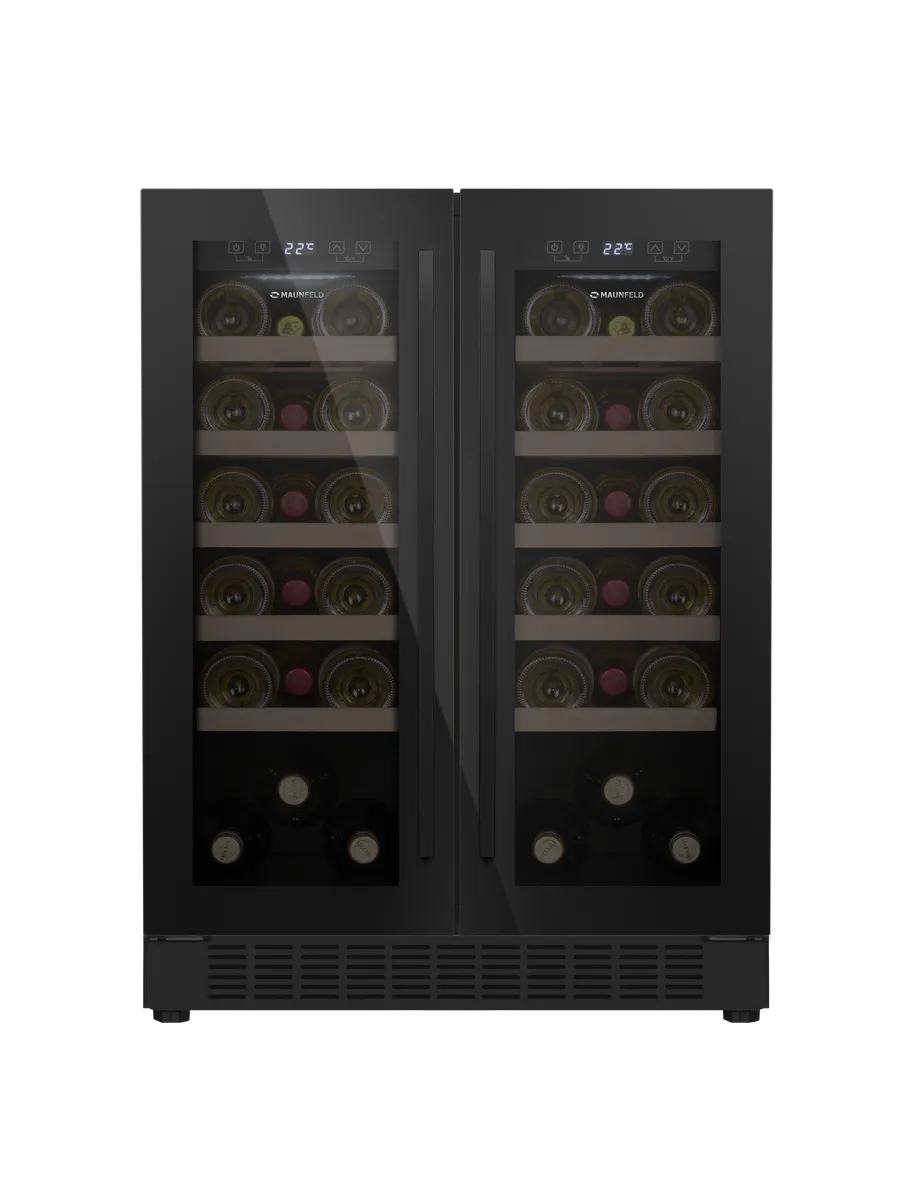 9 Винный шкаф встраиваемый Maunfeld MBWC-112S40 — изображение 1