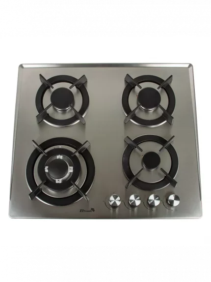 Газовая варочная панель Eltronic (33-14) 4 конфорки, нержавеющая сталь