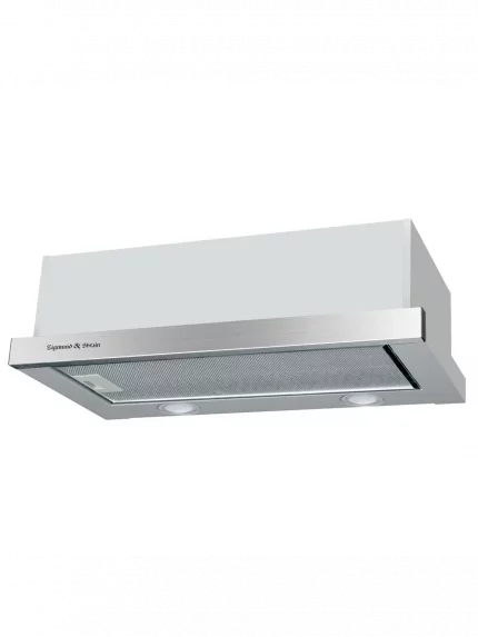 Вытяжка встраиваемая Zigmund & Shtain K 017.6 S серебристый, 60 см, 700 куб. м/ч, 51 дБ