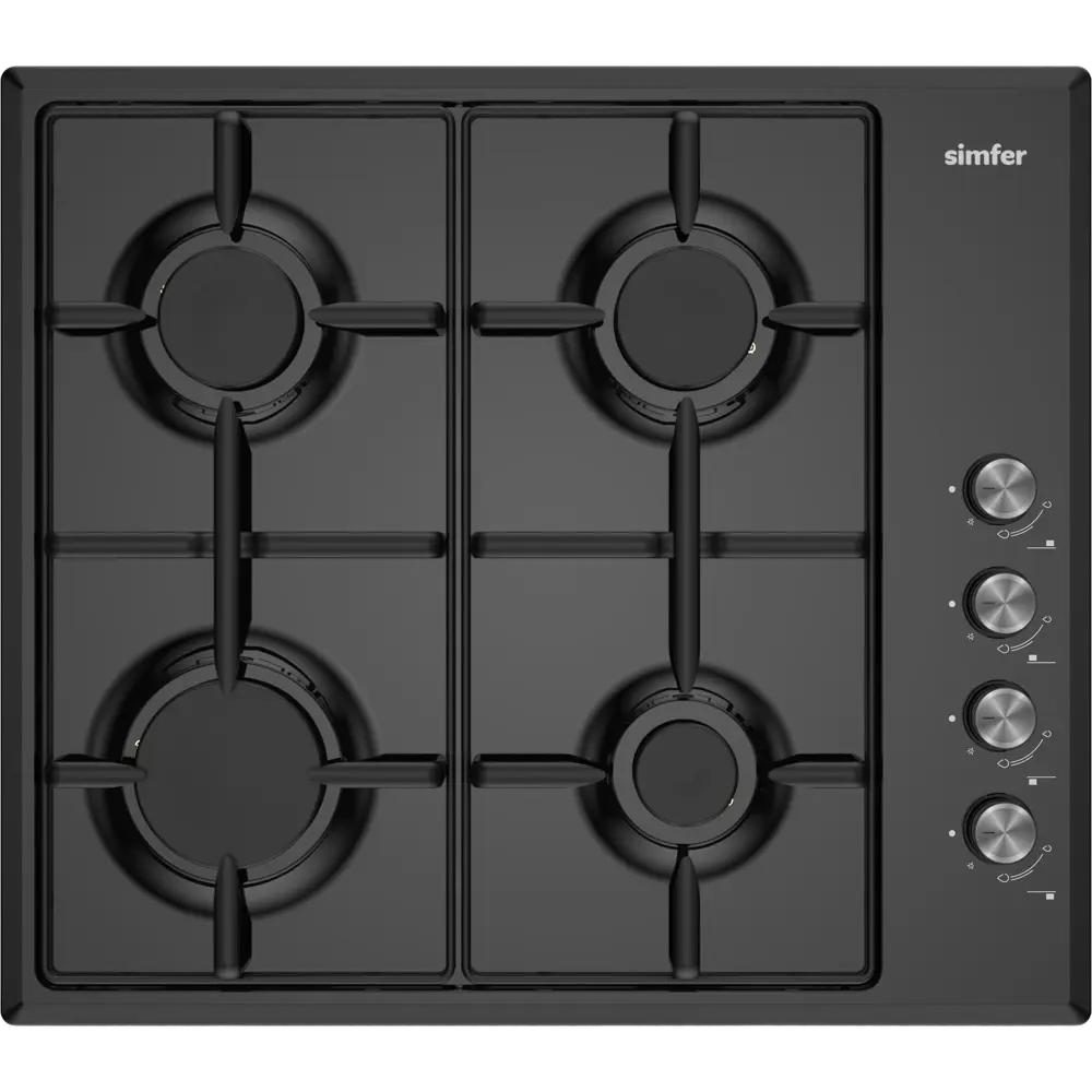 Газовая варочная панель Simfer H60Q40B025