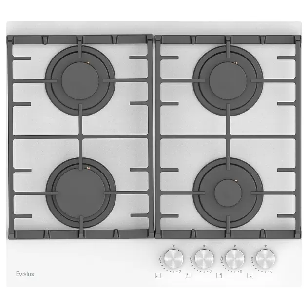 Газовая варочная панель Evelux HEG 600 WG