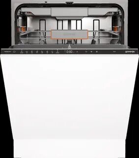 Посудомоечная машина встраиваемая Gorenje GV673B65 16 комплектов, 3 корзины, инверторный мотор, отсрочка старта, Wi-Fi управление, сенсорное управление, полный AquaStop, сенсор уровня воды, энергоэффективность А+++, уровень шума 42 дБ, белый