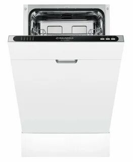 Встраиваемая посудомоечная машина Maunfeld MLP4529A01 Light Beam, черный, 44.8 см, 9 компл., 49 дБ, класс A++