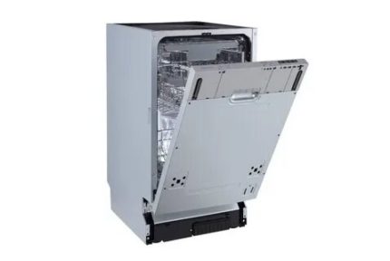 Встраиваемая посудомоечная машина Zigmund & Shtain DW 303.4, серый, 44.8 см, 10 компл., 49 дБ, класс A+++