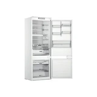 Холодильник встраиваемый Whirlpool WHSP70T241P 70 см, 193.5х54.3х69 см, 295/95 л, инверторный компрессор, автоматическая разморозка, зона свежести влажная, сенсорное управление, технология 6 SMYSL FreshControl, MultiFlow, FreezeControl, перенавешиваемые дверцы, скользящие направляющие, Италия