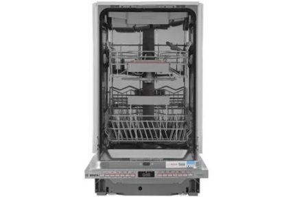 Встраиваемая посудомоечная машина Bosch SPV4HMX10E, серебристый, 44.8 см, 10 компл., 44 дБ, класс A++