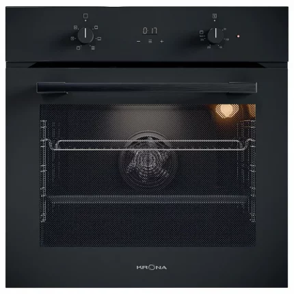 Духовой шкаф электрический встраиваемый Krona MAGNETE 60 BL/BL черный