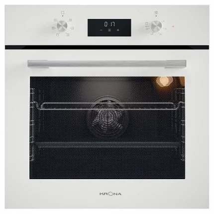 Духовой шкаф электрический встраиваемый Krona MAGNETE 60 WH белый