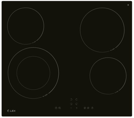 Варочная поверхность LEX EVH 641A BL черный