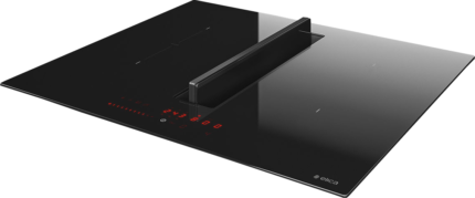 Индукционная варочная панель Elica, 60 см, слайдерное управление, 4 конфорки, таймер, режим подогрева, пауза, Bridge zone, защита от детей, черный