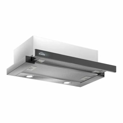 Кухонная вытяжка Elikor Интегра GLASS 60Н-400-В2Д нерж/стекло черное R