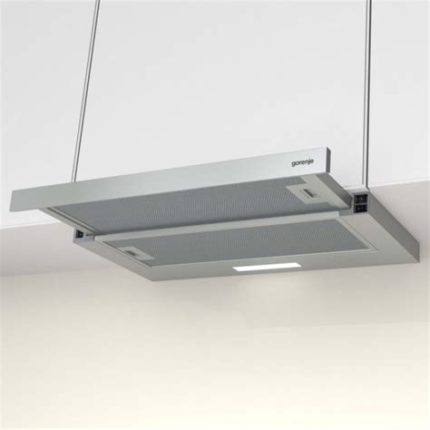 Вытяжка встраиваемая Gorenje TH62E3X нержавеющая сталь, 60 см, 350 куб. м/ч, 67 дБ