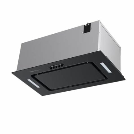 Вытяжка встраиваемая HOMSair Crocus Push 52 черный, 51.8 см, 850 куб. м/ч, 53 дБ