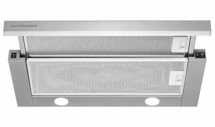 Вытяжка Krona BELLA 600 BLACK PUSH BUTTON черный