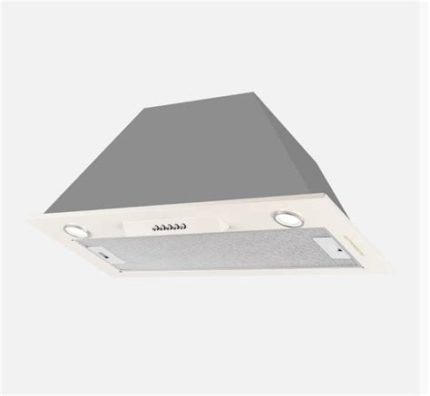 Вытяжка встраиваемая Kuppersberg Inlinea 70 CX кремовый/нержавеющая сталь, 70 см, 1300 куб. м/ч, 41 дБ