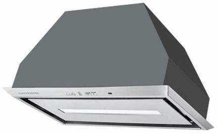 Вытяжка встраиваемая Kuppersberg Inbox 54 X нержавеющая сталь, 54 см, 1500 куб. м/ч, 53 дБ