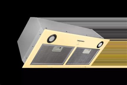 Вытяжка встраиваемая LEX GS Bloc P 900 слоновая кость управление: кнопочное (1 мотор)