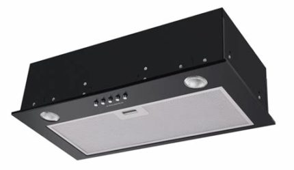 Вытяжка встраиваемая Maunfeld Crosby Singl 5028 черный, 49.8 см, 850 куб. м/ч, 48 дБ