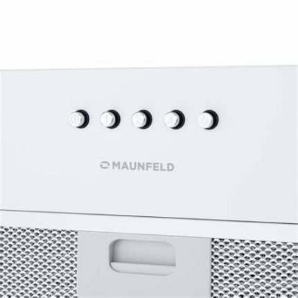 Вытяжка встраиваемая Maunfeld Crosby Singl 60 белый, 60 см, 850 куб. м/ч, 48 дБ