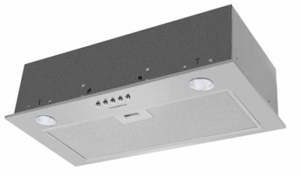 Вытяжка встраиваемая Maunfeld Crosby SINGL 60 нержавеющая сталь, 60 см, 850 куб. м/ч, 48 дБ