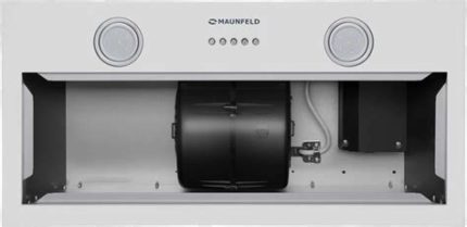 Вытяжка встраиваемая Maunfeld Fantasy Light 60 белый, 60 см, 800 куб. м/ч, 52 дБ