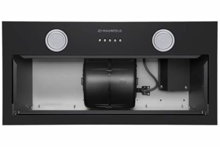 Вытяжка встраиваемая Maunfeld Ouse Touch Glass 60 черный, 60 см, 750 куб. м/ч, 48 дБ