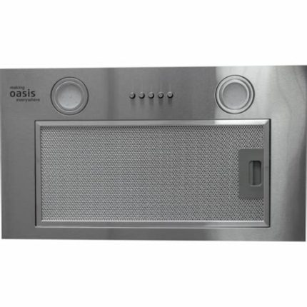 Вытяжка встраиваемая Oasis VM-52S серебристый, 52 см, 700 куб. м/ч, 42 дБ