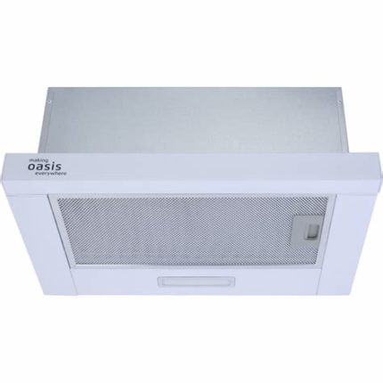 Вытяжка встраиваемая телескопическая Oasis UV-50W (F) белый, 50 см, 500 куб. м/ч, 44 дБ
