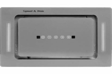 Вытяжка встраиваемая Zigmund & Shtain K 014.5 S нержавеющая сталь, 52 см, 1100 куб. м/ч, 62 дБ