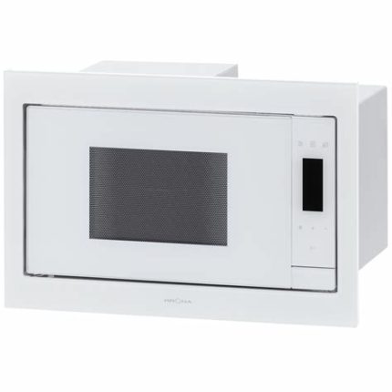 Встраиваемая микроволновая печь Krona ESSEN 60 WH DOTS белый, 31 л, 1000 Вт, переключатели - сенсор