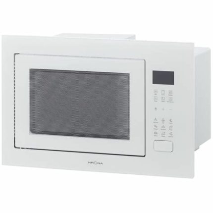 Встраиваемая микроволновая печь Krona REIN 60 WH белый, 25 л, 900 Вт, переключатели - сенсорные кнопочные (Touch Control)