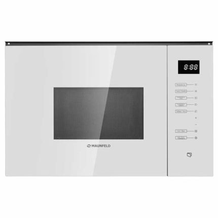 Встраиваемая микроволновая печь Maunfeld MBMO925SGW09 белый, 25 л, 900 Вт, переключатели - сенсор