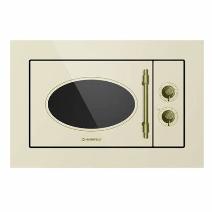 Микроволновая печь встраиваемая Maunfeld JBMO.20.5GRIB бежевый, 20 л, 700 Вт, переключатели - поворотный механизм