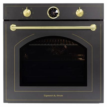 Духовой электрический шкаф Zigmund & Shtain E 166 B черный/бронза